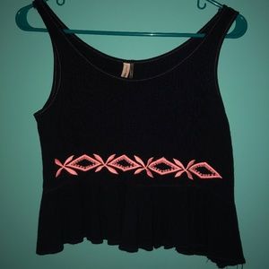 Paper Crane Crop Top